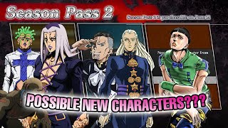 NEW JOJO ALL STAR BATTLE R CHARACTERS COMING Season Pass 2 CONFIRMED [upl. by Ruel]