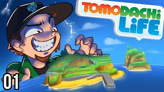 Vinesauce Vinny  Tomodachi Life Part 1 SB Edit  Welcome to Vineland Island [upl. by Dorkus377]