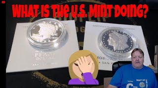 What is THE UNITED STATES MINT doing Proof Morgan and Peace dollars [upl. by Etterual444]