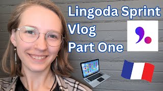 Lingoda Sprint Vlog Part One  UNSPONSORED [upl. by Lodnar]