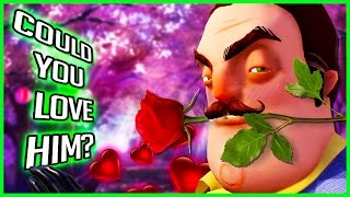 Hello Neighbor Dating Simulator 💖YES YOU CAN DATE THE NEIGHBOR BUT WILL HE REVEAL HIS SECRETS💖 [upl. by Elenahc62]