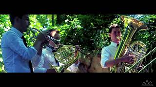 Local Brass Quintet  La fille aux cheveux de lin  Claude Debussy [upl. by Neelear]