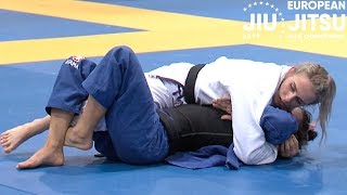 Ffion Davies vs Gabriela Fechter  European Championship 2019 [upl. by Eelarol]