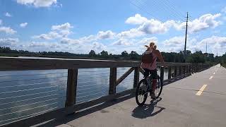 Hunting Island State Park South Carolina Bike Ride Spanish Moss Trail Beaufort SC [upl. by Xxam716]