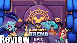 Disney Sorcerers Arena Epic Alliances Core Set Review  with Tom Vasel [upl. by Gnort932]