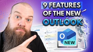 9 AMAZING Features of the New Outlook in Microsoft 365 [upl. by Lezned]