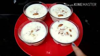 Sabudana kheer Recipe Karvachauth  Ekadashi Special Kheer Kheer RecipeAshtami prasad kheer [upl. by Asereht]