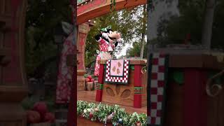 Clarabelle Cow Disney World  Christmas Parade shorts [upl. by Aonehc]