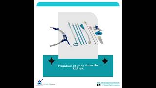 Key Features of UROLOGY Nephrostomy Drainage Kit –  Pigtail Catheter [upl. by Nodnarb]