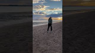 Walk through the sea at Wellington Point Sea beach Queensland Australia brisbane shorts [upl. by Lipkin]