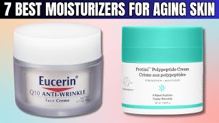 7 Best Moisturizers To Give Aging Skin A Youthful Glow According To A Dermatologist [upl. by Leirum]