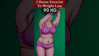 5 Weight loss exercise youtubeshorts trending fatloss shortvideo fitness viral views share [upl. by Odel565]