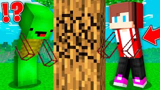 How JJ and Mikey Survived 100 Days without ARMS   Minecraft Maizen [upl. by Nahsed]