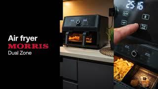 MORRIS AIR FRYER  MAF1106 DUAL ZONE [upl. by Enej]