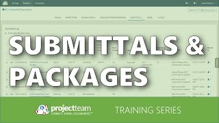 TRAINING Working with Submittals and Submittal packages [upl. by Ainattirb376]