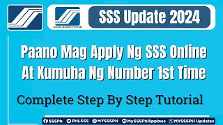 Una Mo Dapat Gawin Pag Mag Aaply Ng SSS At Kumuha ng SS Number Online For Beginners [upl. by Inverson312]