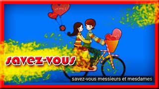 savezvous messieurs et mesdames  Récitation 4 éme  20212022 [upl. by Laenej]