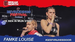 Famke Louise Groningen is mijn hometown  BreakNorth Media X Bevrijdingsfestival Groningen 2018 [upl. by Holcman473]