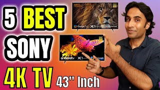 5 BEST SONY 43 INCH 4K TV 2022 🔥🔥🔥 Best 43 inch 4k tv  Sony 43 inch Tv Best 43 inch 4k TV 2022 [upl. by Ecinev]