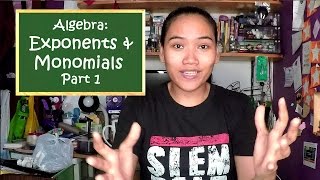 Algebra Exponents and Monomials Part 1  Civil Service Exam Review [upl. by Rushing]