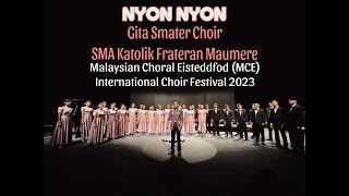 NYON NYON  Gita Smater Choir memenangi GOLD medal dalam MCE International Choral Festival 2023 [upl. by Sylirama]