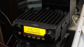 Yaesu FT2800M On The Air Test 65W  50W 2Metre amateur radio [upl. by Silyhp]