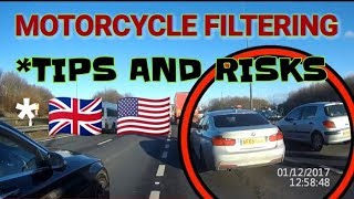 Motorbike Riding Tips 1 How To Filter Correctly amp Safely in Traffic [upl. by Gatian]