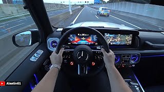 The New Mercedes G63 AMG Facelift 2025 Test Drive  Drag Race [upl. by Calan544]