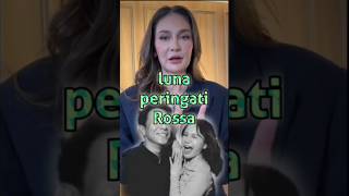 Luna Maya komentari kedekatan Ariel dan Rossa lunamaya arielnoah rossa shorts [upl. by Boor]