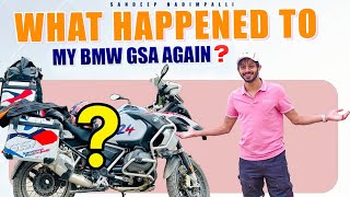 What Happened To My BMW GSA Again  Sandeep Nadimpalli  Telugu [upl. by Eilahtan422]