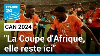 CAN 2024  quotLa Coupe dAfrique reste iciquot la Côte dIvoire en finale face au Nigeria • FRANCE 24 [upl. by Duahsar776]