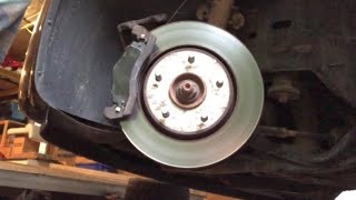 Brake Pad Replacement  2010 Dodge Grand Caravan  Step by Step [upl. by Franciskus151]