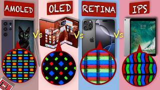 AMOLED vs OLED vs Retina vs IPS LCD vs Super AMOLED explained [upl. by Eisoj189]