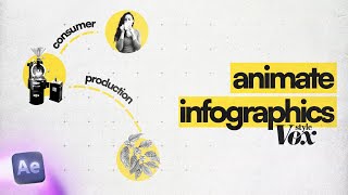 How To Animate Infographics Like VOX After Effects Tutorial [upl. by Cedell]