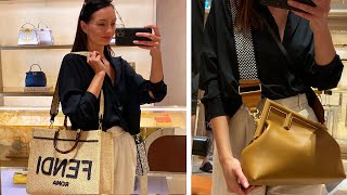 MUSTSEE FENDI Luxury Shopping Vlog 2022 😮 ft Harrods London amp Dubai Mall [upl. by Yereffej905]