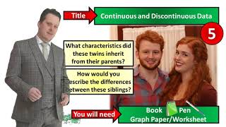 Continuous and Discontinuous Variation  Biology  KS3  Key Stage 3  Mr Deeping [upl. by Davenport]