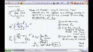 Thevenins Theorem [upl. by Anilrats259]