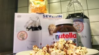 Selfmade Nutella Popcorn  selber machen  DIY [upl. by Seagrave946]