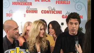 HUNZIKER GASSMAN TOGNAZZI  intervista Natale a Beverly Hills  WWWRBCASTINGCOM [upl. by Latimore]