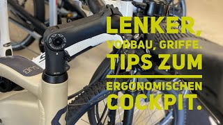 Vorbau Lenker Griffe das ergonomische Cockpit [upl. by Nitsug]