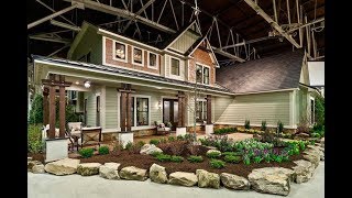 DAVIS HOMES  Indianapolis Home Show Centerpiece Home Build 2019 [upl. by Ecnerat]