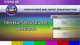 Trilha sonora clássica de largada da Corrida de São Silvestre 1985  1998 [upl. by Ailaht]