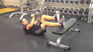 One Leg Hip Lift Exercise Tutorial  Fort Lauderdale Personal Trainer [upl. by Eidorb]