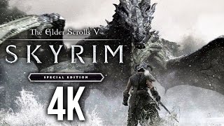 SKYRIM SPECIAL EDITION 4K PC Gameplay 60fps [upl. by Pliam]