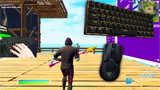 RK61 Clicky Mechanical Keyboard ASMR Chill🤩Satisfying Gameplay Fortnite Smooth 240FPS [upl. by Eduardo486]