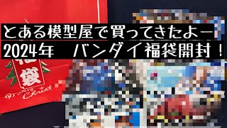 【2024年福袋開封】10000円のバンダイ福袋を開封！ガンプラ＆あんなキットまで！ [upl. by Henigman370]