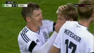 Irland Deutschland 16 Réthy ZDF Goals WM 2014 Qualifikation [upl. by Buckler537]