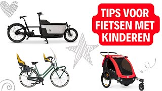 Moederfiets bakfiets of fietskar  Wat is de beste methode [upl. by Hilel]