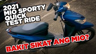 Mio Sporty 2021  QUICK REVIEW [upl. by Claud]