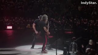 Metallica’s Kirk Hammett and Robert Trujillo cover John Mellencamp in Indianapolis [upl. by Kus]